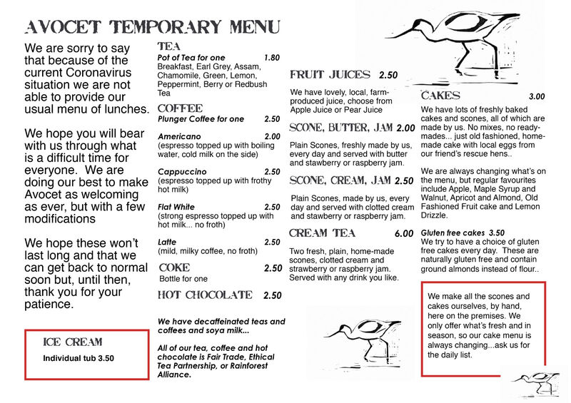 Our Menu