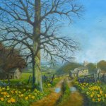 Farm Lane in Spring