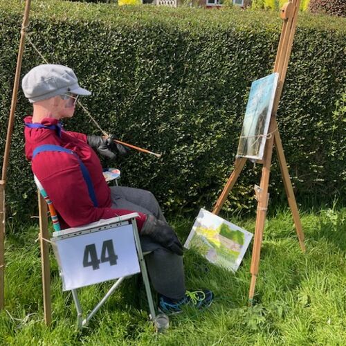 David Hockney Scarecrow