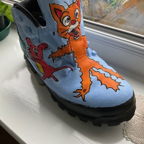 Tom and Gerry walking boot £20