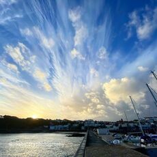Nature : sunset Guernsey