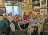 After visiting the studios of Steve Russell, we took some refreshments at the Beaufort Arms, Hawksbury Upton. 16th October 2017
