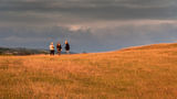 Catching the sunset at Uphill,July 2019.