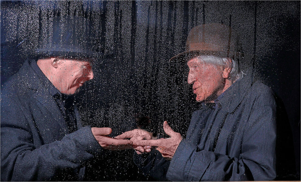 Commended 'Let's Get Out of the Rain' by Anita Fullerton  AFIAP