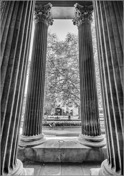 Commended 'Through the Pillars' by Bruce Gibbs