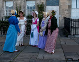 Highly Commended 'Ladies get together outside of No. 9' by Brian Kinsman