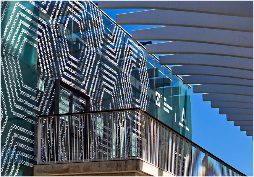 Highly Commended 'Geometric' by Sid Stace