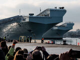 Highly Commended 'HMS Aircraft Carriers' by Brian Kinsman