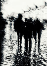 Highly Commended 'Wet Walk in Wells' by Anita Fullerton AFIAP