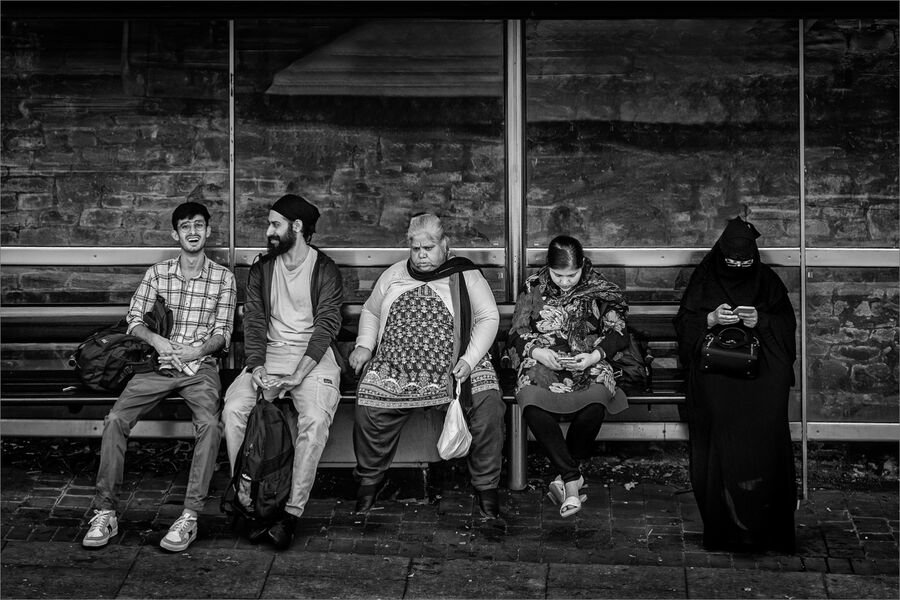 Second Place 'Five Lives, One Moment' by Jeff McKinstry