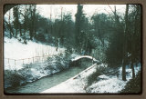 The Old Packhorse Bridge Near Hambrook. Now long gone and the site of the ring road. May 1979