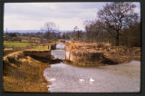 The top of Caen Hill Staircase on the Kennet and Avon Canal before restoration. 1986