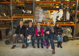 On a tour behind the scenes at M Shed. 29th January 2019