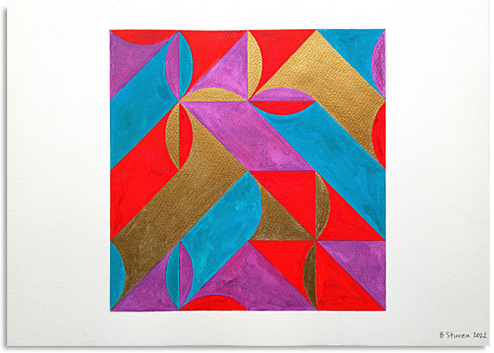 Circle & Grid study 15