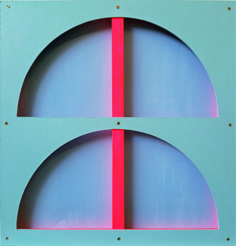 Double Semicircle Relief #1