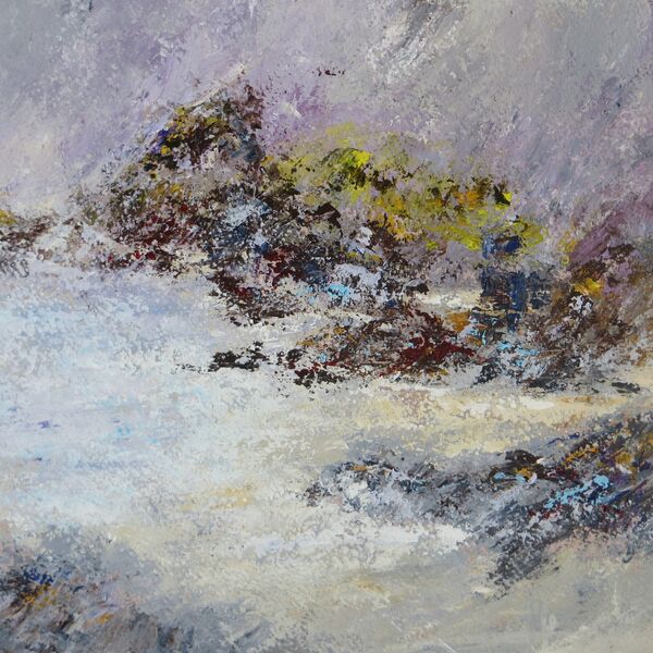 BLUSTERY DAY - KYNANCE COVE