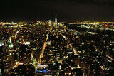 VIEW FROM THE EMPIRE STATE AT NIGHT