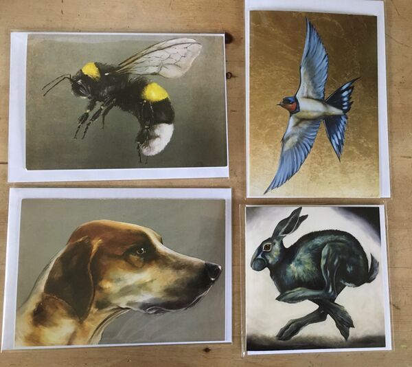 Greetings cards £2.50 each + postage