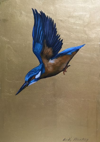 Diving Kingfisher
