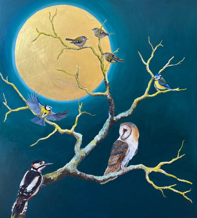 Coming in to roost