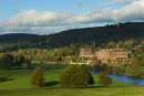 Chatsworth House in Autumn