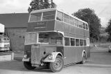 Ex GREENOCK MOTOR SERVICES bus photo VS 4353 in Mid Wales Motorways in 1963