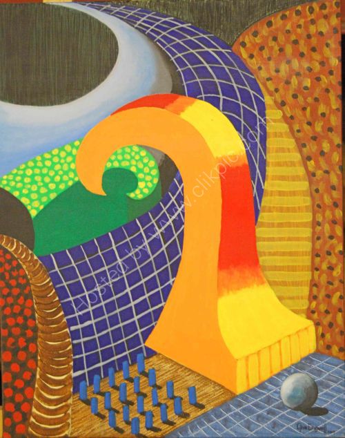 David Hockney study