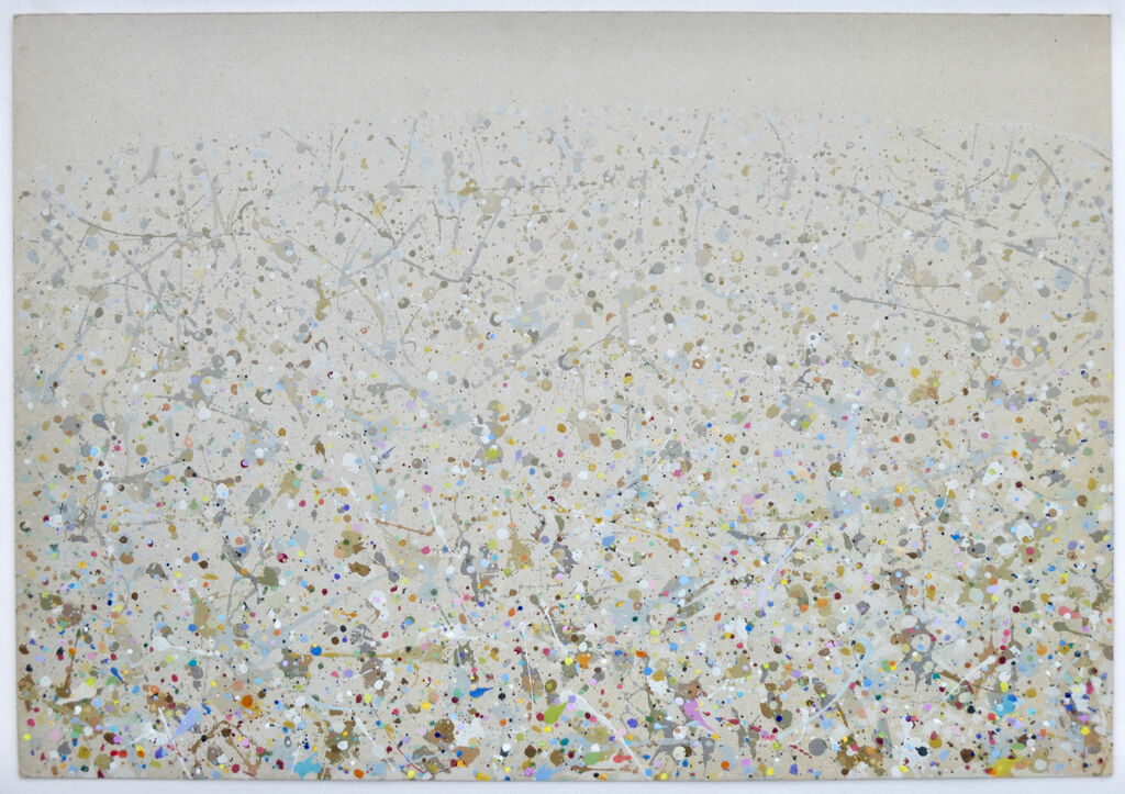 Landscape of splashes of all colours. Order & Chaos 2