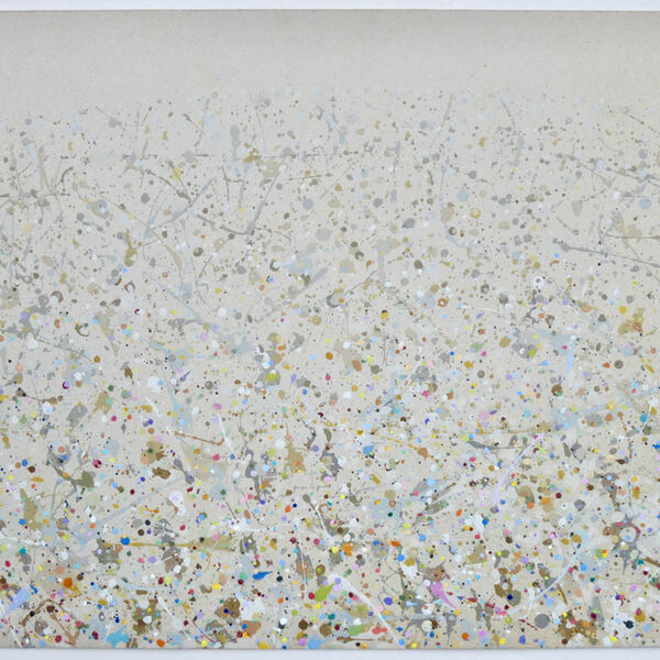Landscape of splashes of all colours. Order & Chaos 2