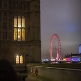Palace of Westminster and London Eye
