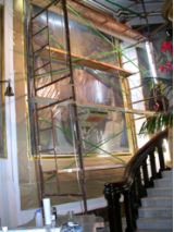 Restoration of decorative elements.