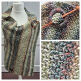 Hand Knitted Wrap Shawl