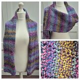 Hand Knitted Kimono Sleeve Wrap