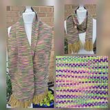 Hand Woven Fringe Scarf