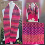 Hand Woven Fringe Scarf