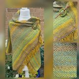 Hand Woven Fringe Shawl