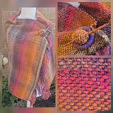 Hand Woven Fringe Shawl
