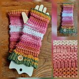 Fingerless Wrist Warmer Gloves