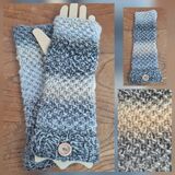 Fingerless Wrist Warmer Gloves