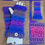 Fingerless Wrist Warmer Gloves