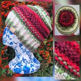 Hand Knitted Chunky Crown Beanie - Adult