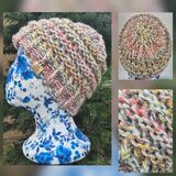 Hand Knitted Chunky Crown Beanie - Child