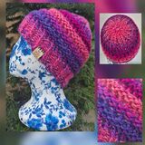 Hand Knitted Chunky Crown Beanie - Child