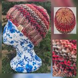 Hand Knitted Chunky Crown Beanie - Child