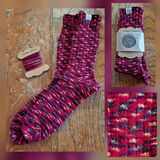 Hand Knitted Wool Socks size Adult UK 6-8