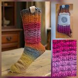 Limited Edition Acrylic Socks size UK 6-7 Adult