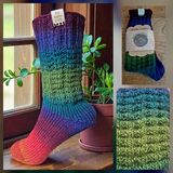 Limited Edition Acrylic Socks size UK 5-6 Adult