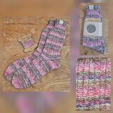 Hand Knitted Wool Socks Size Adult 5-6 UK