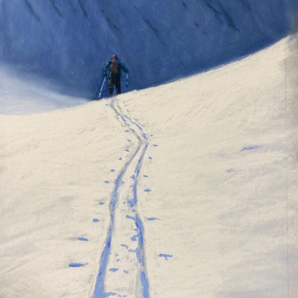 Northern Corries skier