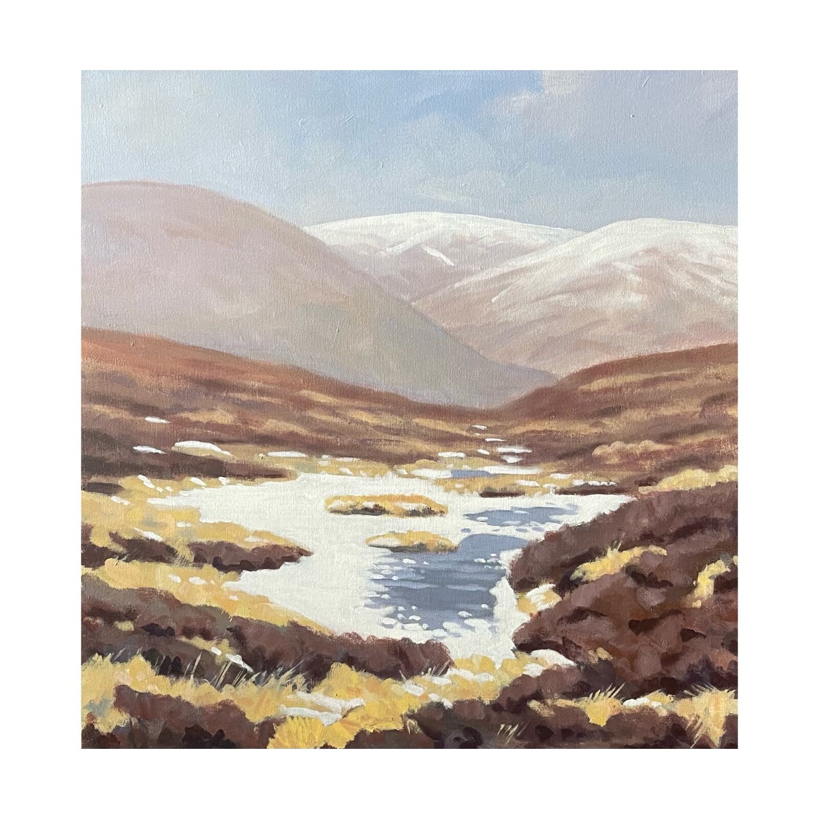 Creag Bheag , end of winter